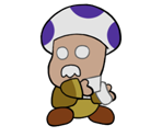 Bartender (Paper Mario-Style)