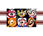 Mega Man 1 Select Screen