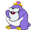 King Monty Mole (Paper Mario-Style, 1 / 2)