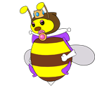 Honey Queen (Paper Mario-Style, 2 / 2)