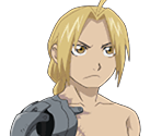 Edward Elric (Shirtless)