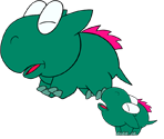 Dino Rhino & Dino Torch (Paper Mario-Style)