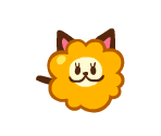 Fluffy Cheese Cat