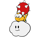 Lakitu (Paper Mario-Style)