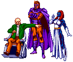Magneto, Professor X and Mystique