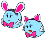 Peeka and Lahla (Paper Mario-Style)