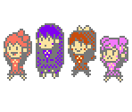 Sayori, Yuri, Monika & Natsuki