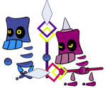 Skellobits (Paper Mario-Style)