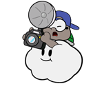 Lakitu Cameraman (Paper Mario-Style)