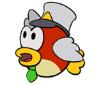Steward (Paper Mario-Style)