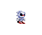 Mecha Sonic (Sonic 2 Design, SegaSonic Bros.-Style)