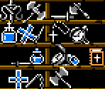 Sub-Weapons & Items (Castlevania NES-Style)