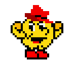 Pac-Man (Hanna-Barbera, Super Mario Maker-Style)