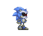 Custom / Edited - Sonic the Hedgehog Media Customs - Powerless Sonic ( Fleetway, Sonic Pocket Adventure-Style) - The Spriters Resource