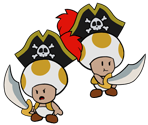 Legendary Captain (Paper Mario-Style)