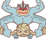 Machamp, Geodude, Controls and Gauges