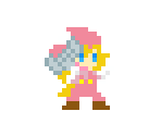 Peach (Overalls, Super Mario Maker-Style)