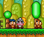 Goomba, Goombario, & Goombella (Super Mario Bros. 1 SNES-Style)