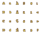 Cutscene Font