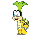 Iggy Koopa (Paper Mario-Style)