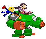 Tron Bonne and Servbot