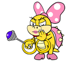 Wendy O. Koopa (Paper Mario-Style)