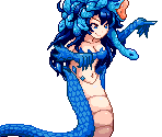 Blue Medusa