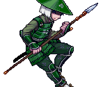 Green Pikeman