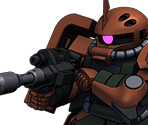 Garma Zabi's Zaku II