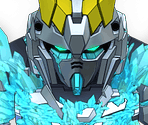 Unicorn Gundam (Crystallized]