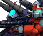 Core Fighter - Guncannon - Guntank