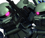 Zaku II (Midnight Fenrir)*2