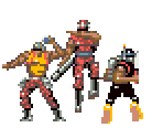 Red Falcon Soldiers (2D Stages)
