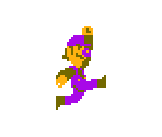 Waluigi (Super Mario Bros. 1 NES-Style)