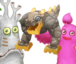 Adult 3 Element Monsters
