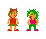 Giana Sisters (Classic Design, Super Mario Bros. 1 NES-Style)