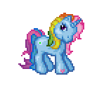 Rainbow Dash Unicorn (Unused)