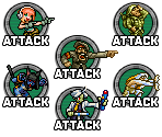 Custom Attack Buttons