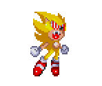 Super Sonic (Fleetway) (Sonic 3-Style)