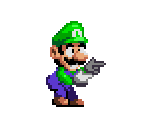 Luigi (Sonic Genesis-Style)