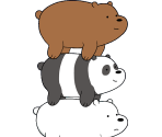 Grizzly, Panda and Ice Bear