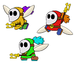 Beezos (Paper Mario-Style)