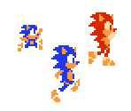 Sonic (Super Mario Bros. 1 NES-Style)