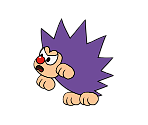 Porcupo (Paper Mario-Style)