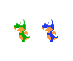 Rex (Super Mario Bros. 1 NES-Style)