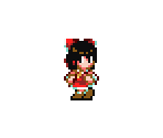 Reimu Hakurei (Super Mario World-Style)