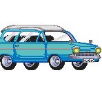 Flying Ford Anglia (Sonic Genesis-Style)