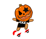 Skater Cookie (Pumpkinhead Rider)