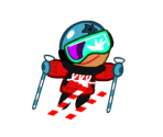 Skater Cookie (Ski Rookie)