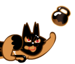 Muscle Cookie (Wolf Mask)